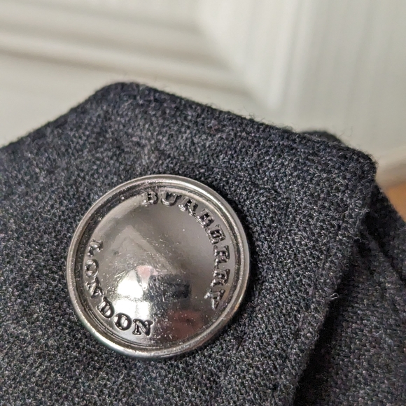 Burberry Grey & Black Short Sleeve Sheath Dress Size 6 us New with tag - Picture 4 of 8